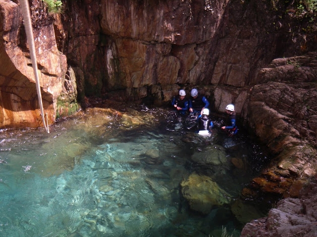  Canyoning with a professional 